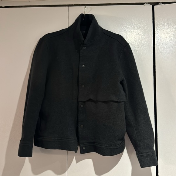 COS Boiled Wool Jacket, Grey, Small - Picture 7 of 10
